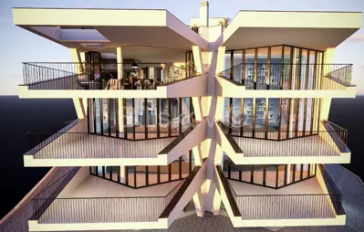 Stan 73 m², Okrug Gornji, 100 m od plaže i panoramski pogled na more - 7
