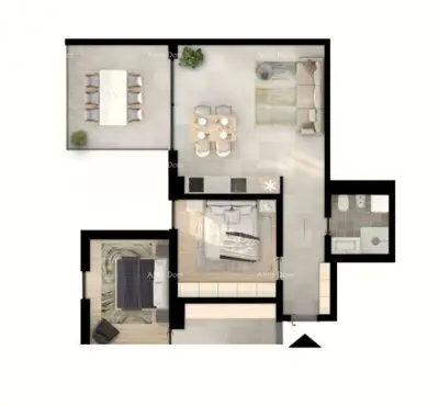 Apartment 58 m², Umag - 3rd floor, terrace - 7