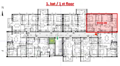 Apartment in Pula, Centar - 2 bedrooms, balcony - 14