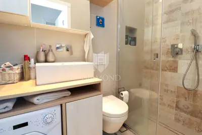 Wohnung 38 m², Rovinj - Terrasse, Garten und Meerblick - 15