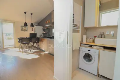 Wohnung 38 m², Rovinj - Terrasse, Garten und Meerblick - 13