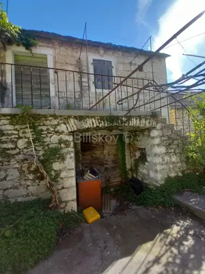 Haus 120 m², Škrip auf Brač, authentisches Steinhaus - 2