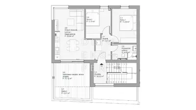 Wohnung zum Kauf in Povljana, 66,8 m² - 2
