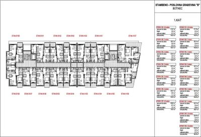 Botinec, Troiposoban stan na prvom katu, 76 m² - 3