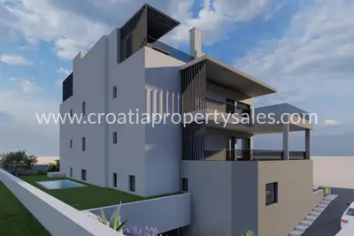 Wohnung, Trogir, 56 m², 2-Zimmer, 380 000 € - 4