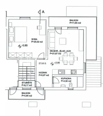 Apartment 64 m², Vis center - newly renovated and furnished - 23