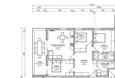 Banjole! Dreizimmerwohnung in einem Neubau! - 2