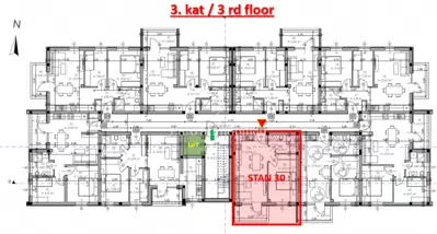 1-room apartment on the 3rd floor of a new building in Pula - 14