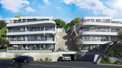 Penthouse 172.2 m², Volosko - jacuzzi on the terrace and view of Kvarner - 9