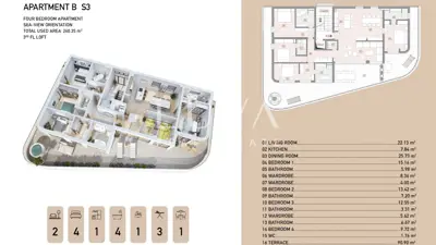 Penthouse 172.2 m², Volosko - jacuzzi on the terrace and view of Kvarner - 10