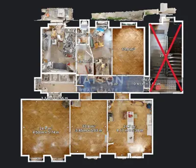 Apartment 125 m², Belveder, Rijeka - near the center and the faculty - 11