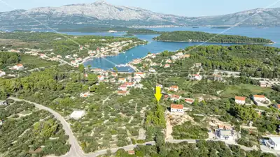 Baugrundstück 706 m², Lumbarda auf der Insel Korčula - 4