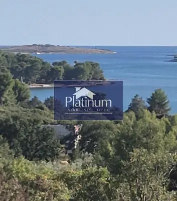 Agricultural land, Pomer - sea view and electricity next to the plot