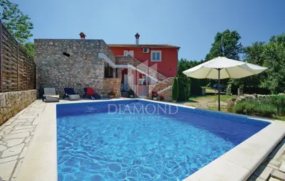 Kuća s bazenom, Labin okolica - mirna lokacija