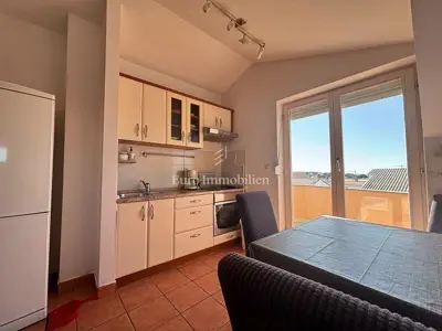 Apartment 43 m², Novalja - Blick auf ganz Novalja - 4