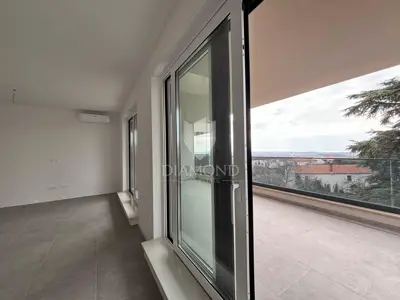 Poreč, okolica, exklusive zweigeschossige Wohnung mit Meerblick! !