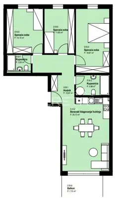 Prodaja, Stan, Žitnjak, II. Struge, 4s, 103 m² - 13