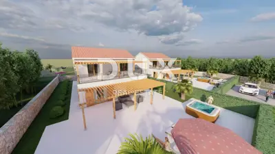 Villa 203,71 m², Umgebung von Malinska, Neubau und ruhige Lage