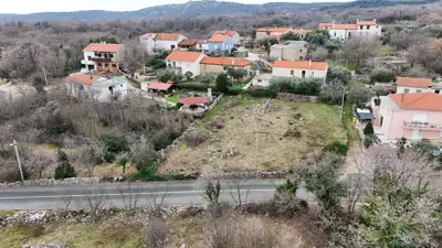 Građevinsko zemljište, Risika na Krku - otvoren pogled na more - 4