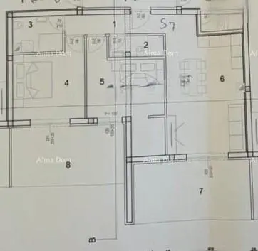 Novigrad – New construction, apartment 91.81m² with two loggias of 33m². - 2
