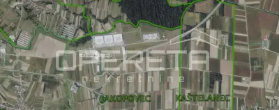 Građevinsko zemljište 75.000 m², Jakopovec - uz autocestu