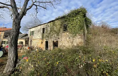 Verkauf - Steinhaus zur Renovierung mit großem Grundstück, Oprtalj! - 5