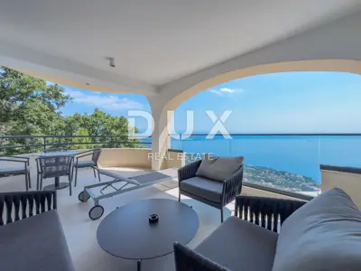 Wohnung 106 m², Lovran - atemberaubender Panoramablick auf die Kvarner Bucht