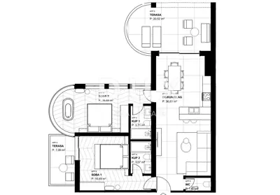 Wohnung 106 m², Lovran - atemberaubender Panoramablick auf die Kvarner Bucht - 21