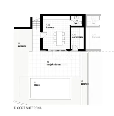 RIJEKA, KOSTRENA - Exclusive duplex apartment 163,89 m², new construction with - 6