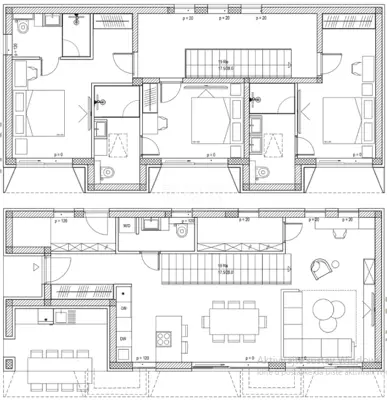 Vila 152,88 m², Sveti Lovreč Labinski - panoramski pogled na more - 23