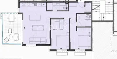 Apartment 96.8 m², Primošten - ground floor, garden and balcony - 5
