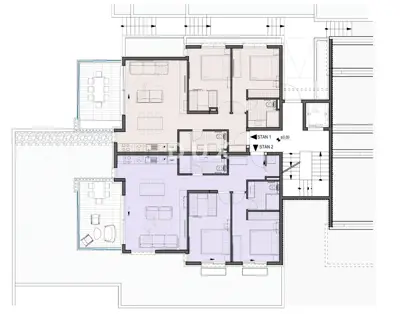 Apartment 96.8 m², Primošten - ground floor, garden and balcony - 12