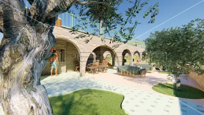Građevinsko zemljište 3 000 m², Supetar, pogled na more - 22