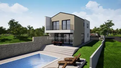 Bauland 830 m², Malinska - ruhige Lage - 6