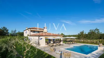 Vila 353 m², Ladići kod Kanfanara - bazen i terasa - 10