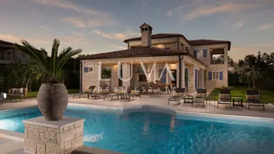 Vila 353 m², Ladići kod Kanfanara - bazen i terasa