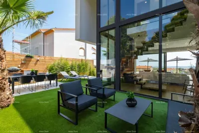 Vila 400 m², Medulin, panoramski pogled na more - 11