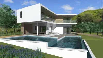 Plot with permit 1 km from the sea! ! - 2