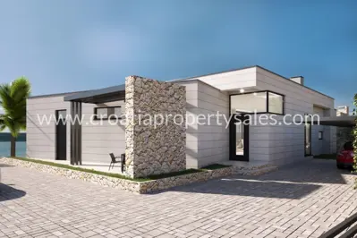 Villa, Zadar, Panoramablick auf das Meer - 9