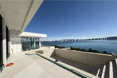 Villa, Zadar, Panoramablick auf das Meer