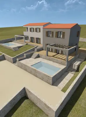 Nerezine - building plot with sea view - 3