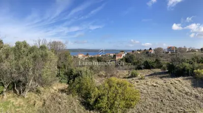Nerezine - building plot with sea view