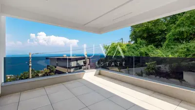 Apartment 99 m², Opatija, Plahuti - new build and balcony