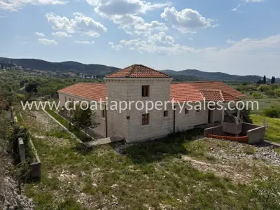 Steinresidenz 600 m², Insel Brač, Privatsphäre und Ruhe - 8