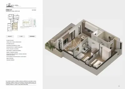 Stan 84,93 m², Seget Donji - panoramski pogled na more - 16