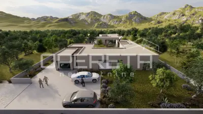 Građevinsko zemljište 1.849 m², Dubrava kod Šibenika, projekt vila - 2