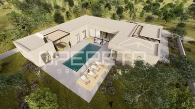 Građevinsko zemljište 1.849 m², Dubrava kod Šibenika, projekt vila - 3