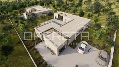 Građevinsko zemljište 1.849 m², Dubrava kod Šibenika, projekt vila - 6