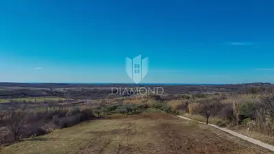 Land 1,036 m², Buje - open sea view - 5