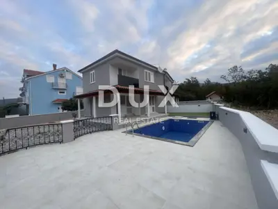 Semi-detached villa 95 m², Jadranovo - pool and sea view - 2